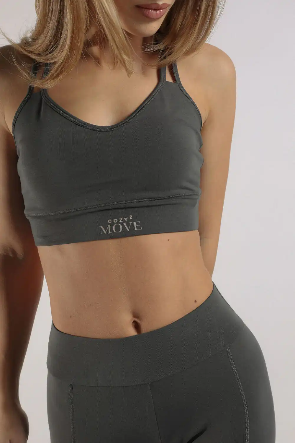 SPORT BRA COZY2MOVE DARK GREY - Slika 2