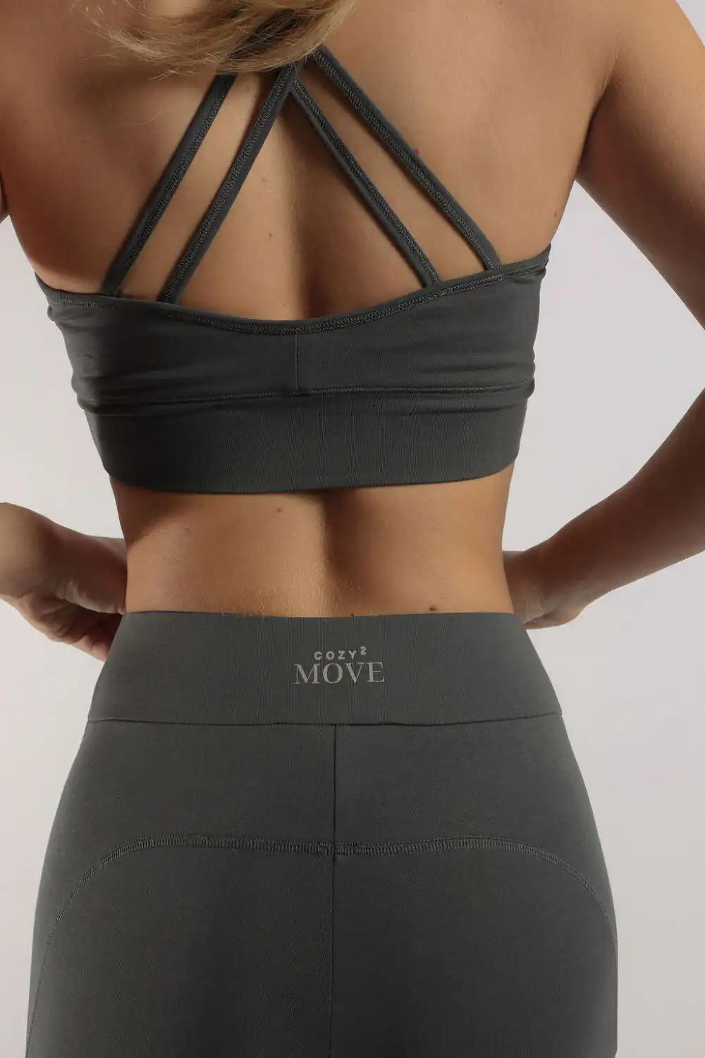 SPORT BRA COZY2MOVE DARK GREY - Slika 3