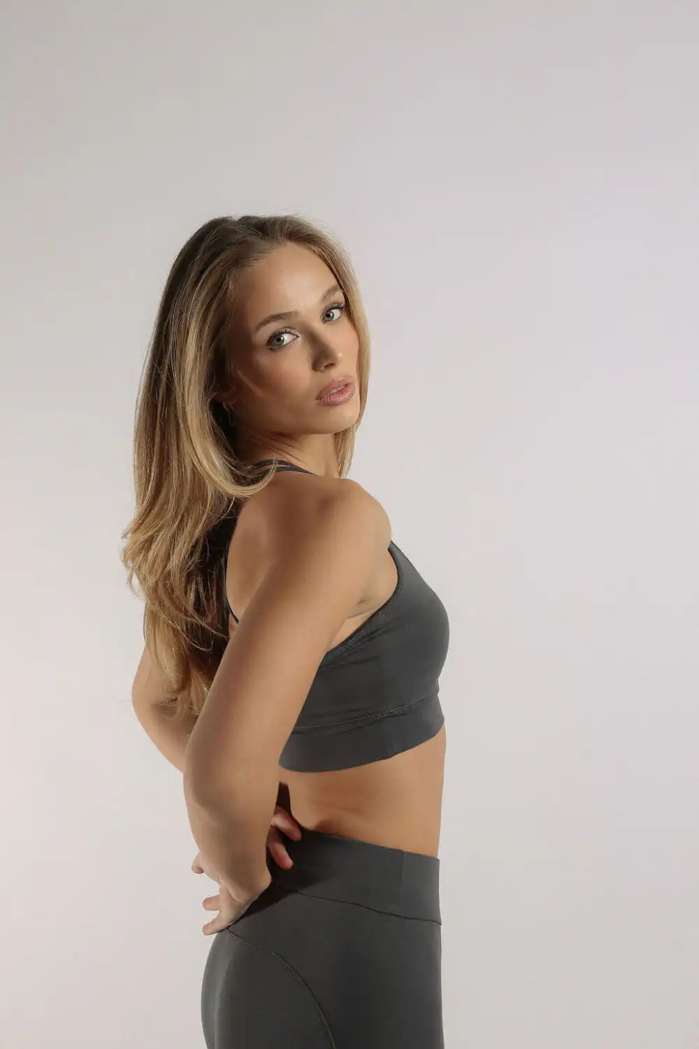SPORT BRA COZY2MOVE DARK GREY - Slika 6