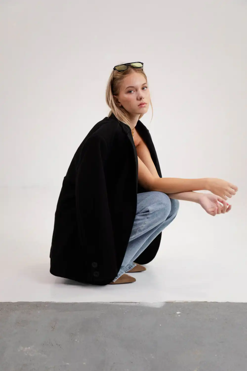 BLEJZER COTTON OVERSIZE - Slika 6