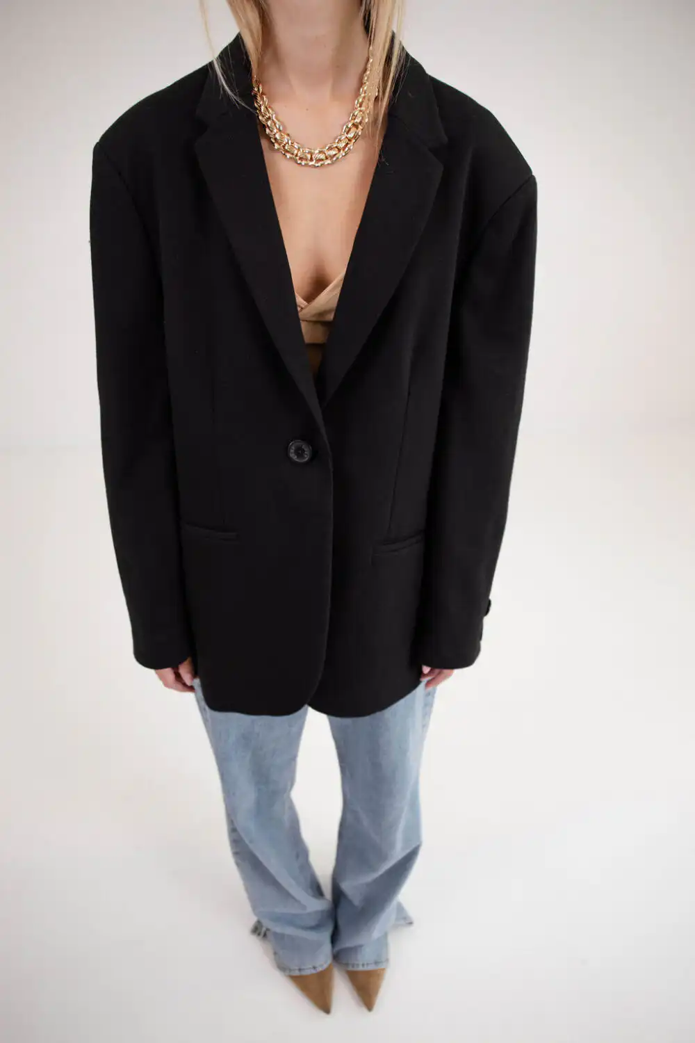 BLEJZER COTTON OVERSIZE - Slika 7