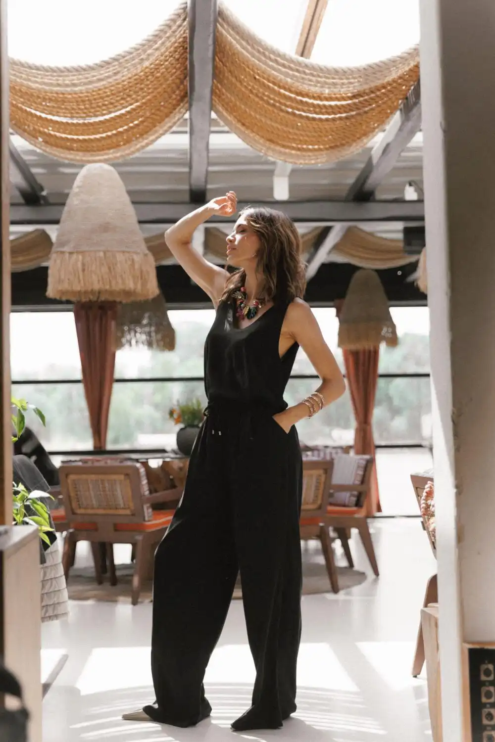 PANTALONE LAGANINI BLACK - Slika 11