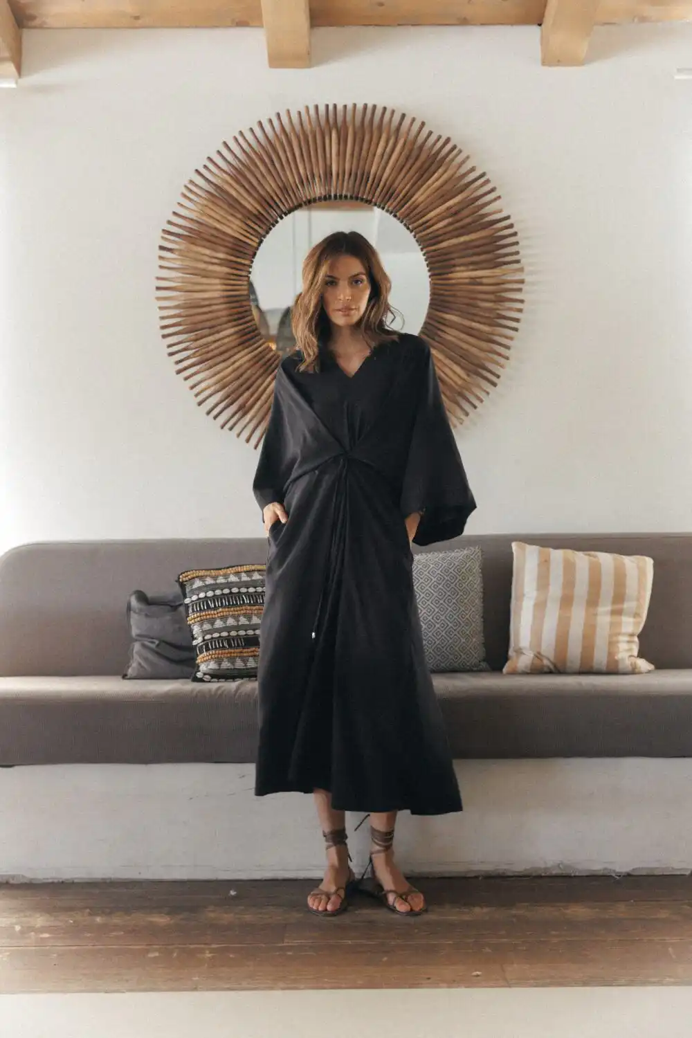 HALJINA KIMONO BLACK - Slika 13