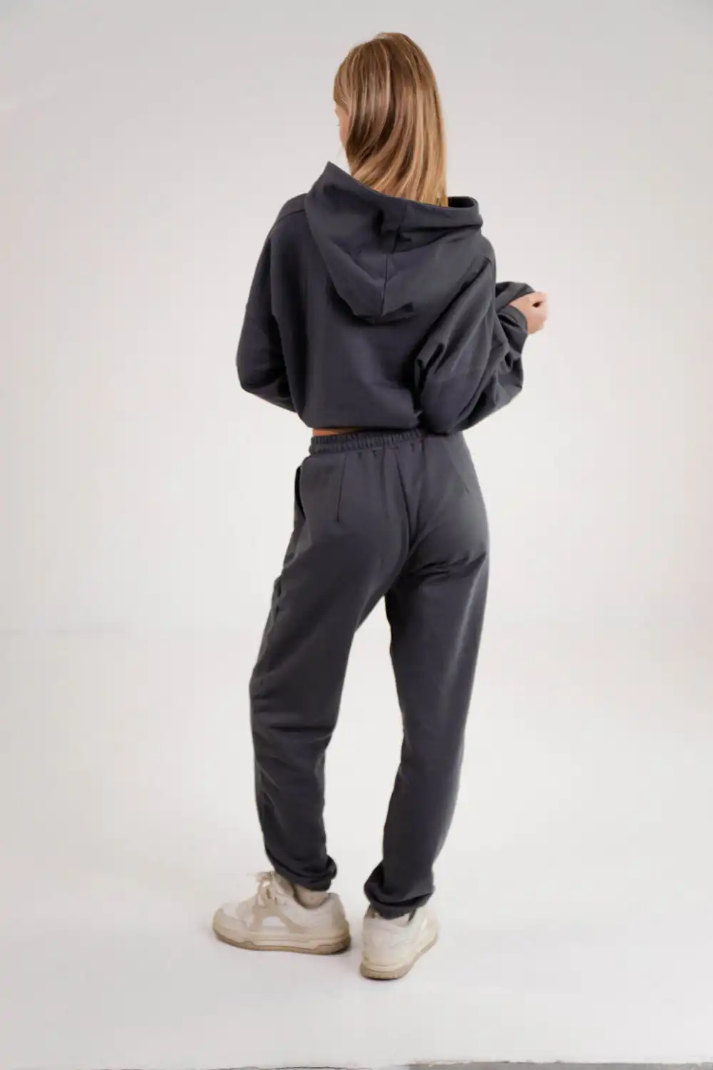 TRENERKA CASUAL DARK GREY - Slika 6