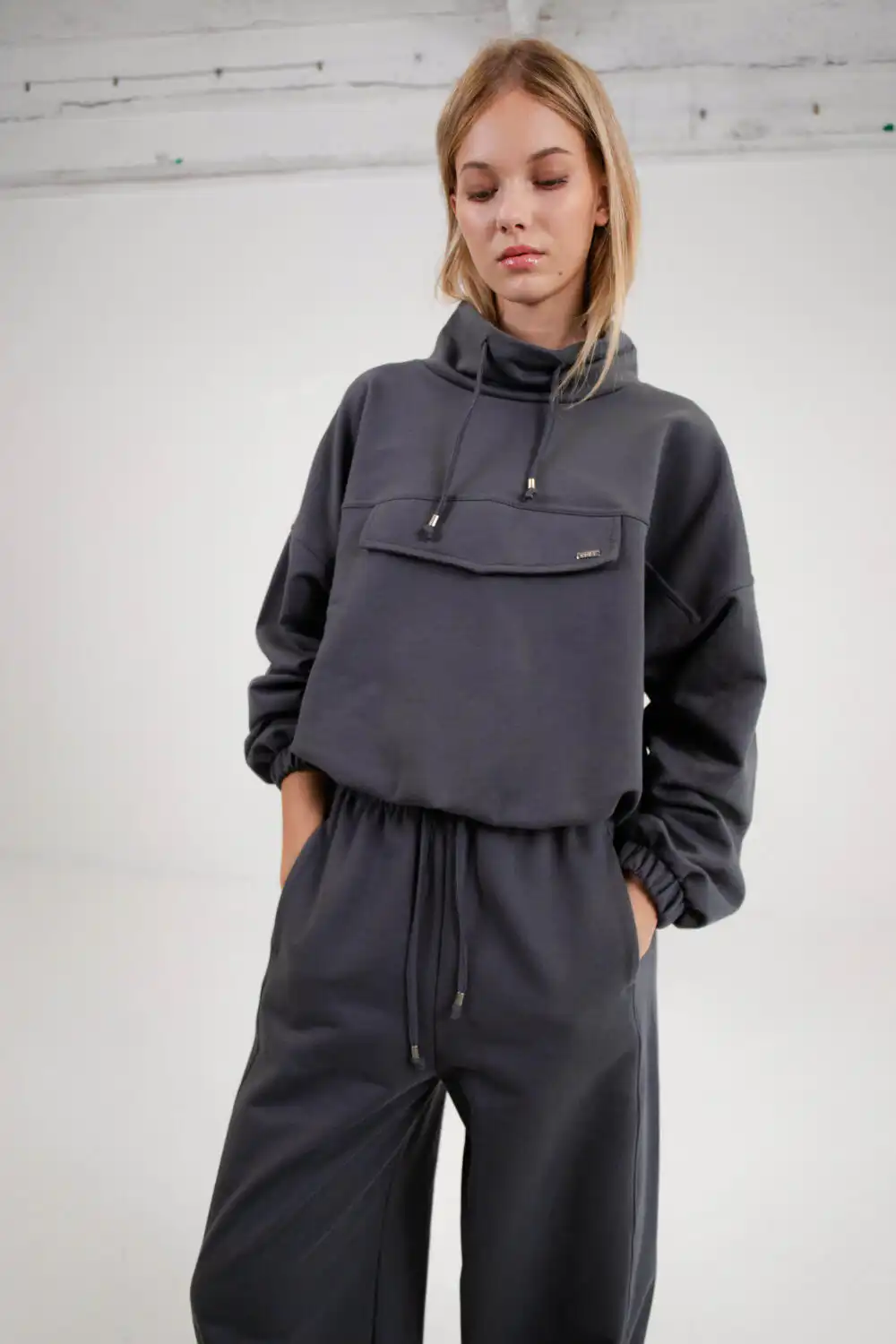 DUKS SNUGLY DARK GREY - Slika 5