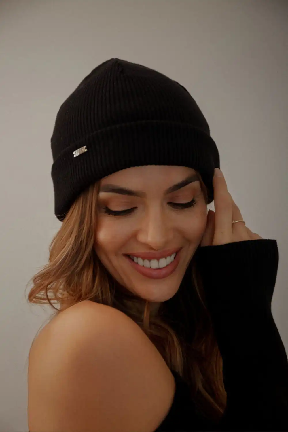 Kapa Knitted black