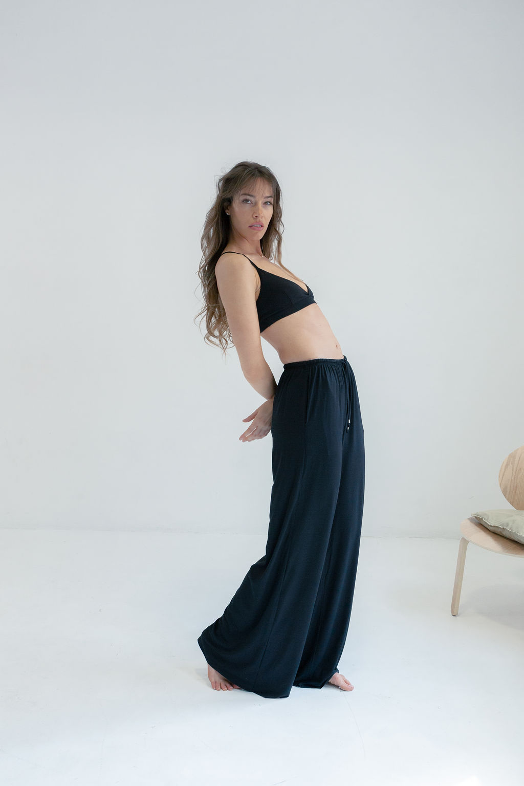 FK2A1557 PANTALONE VISCOSE BLACK