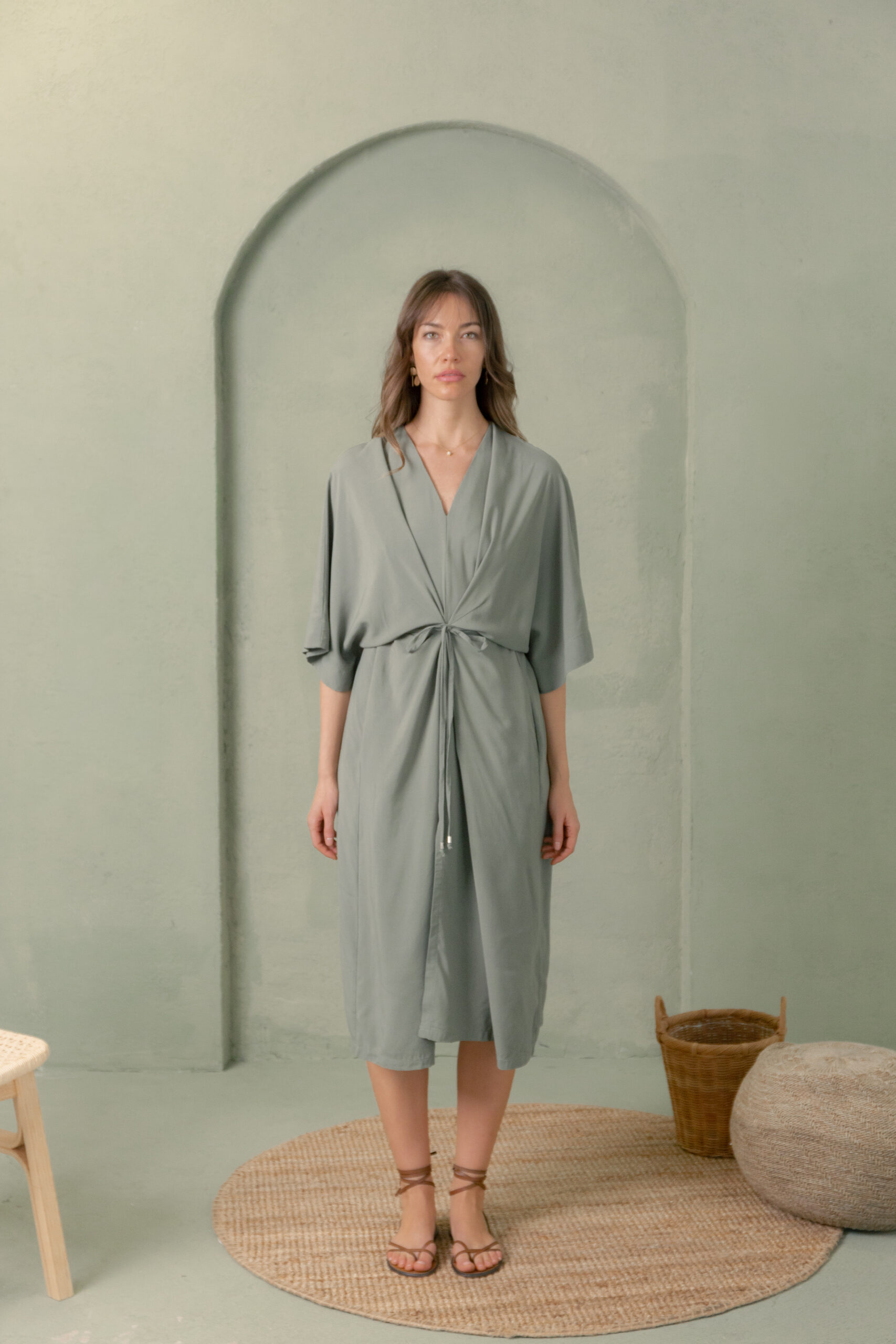 image00049 Haljina Kimono olive