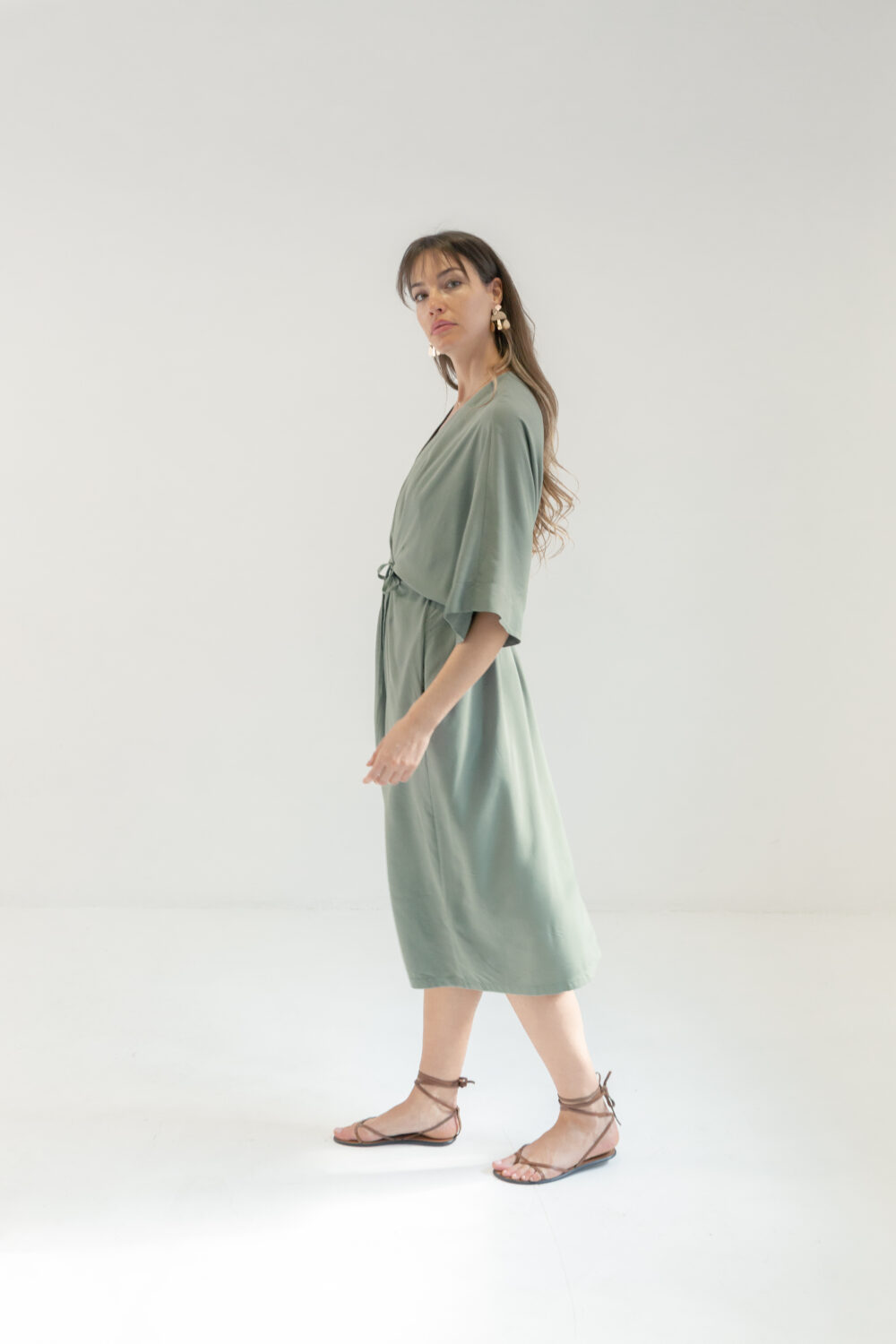 Haljina Kimono olive